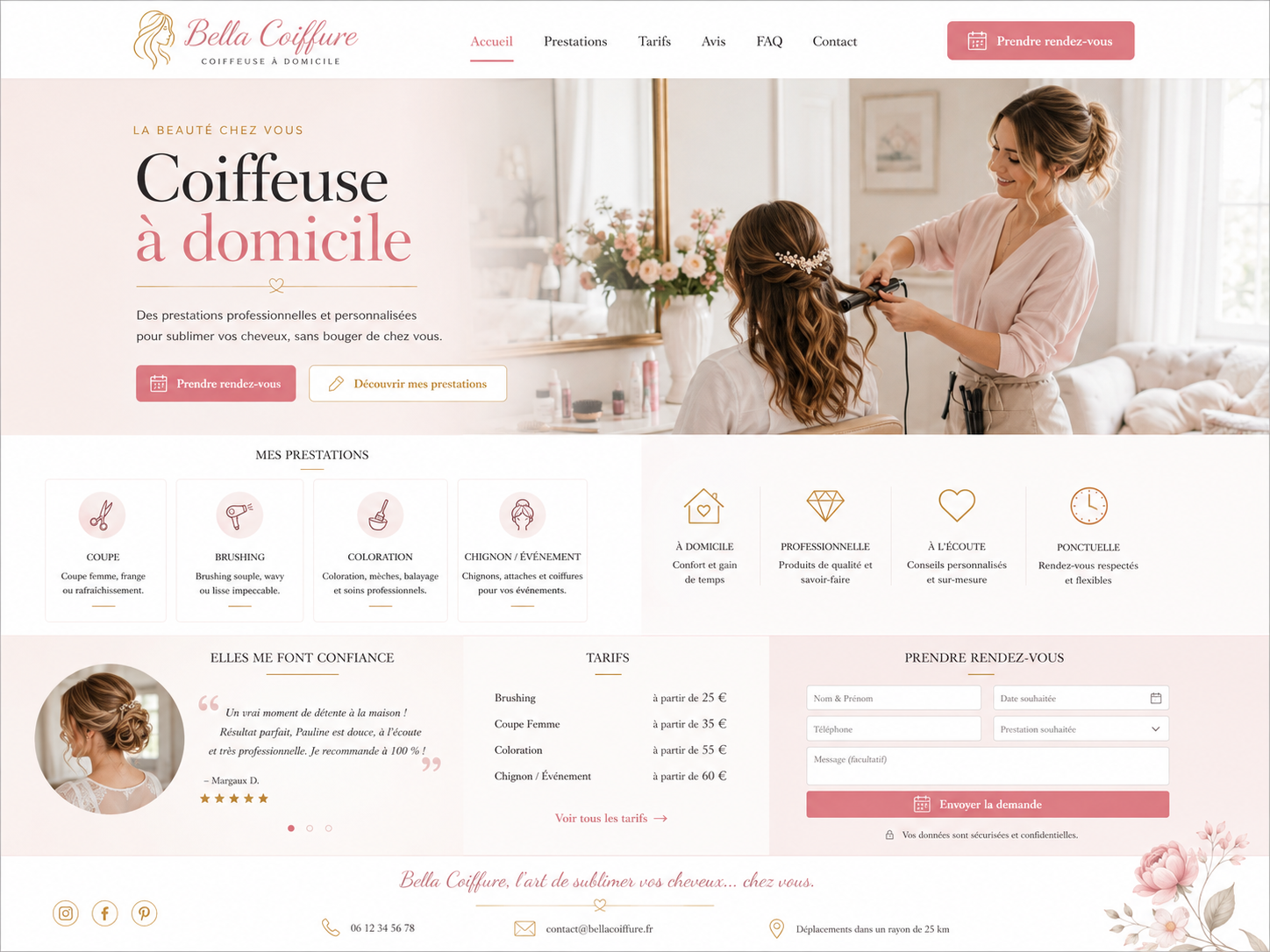 Refonte de site internet Queen Solutions