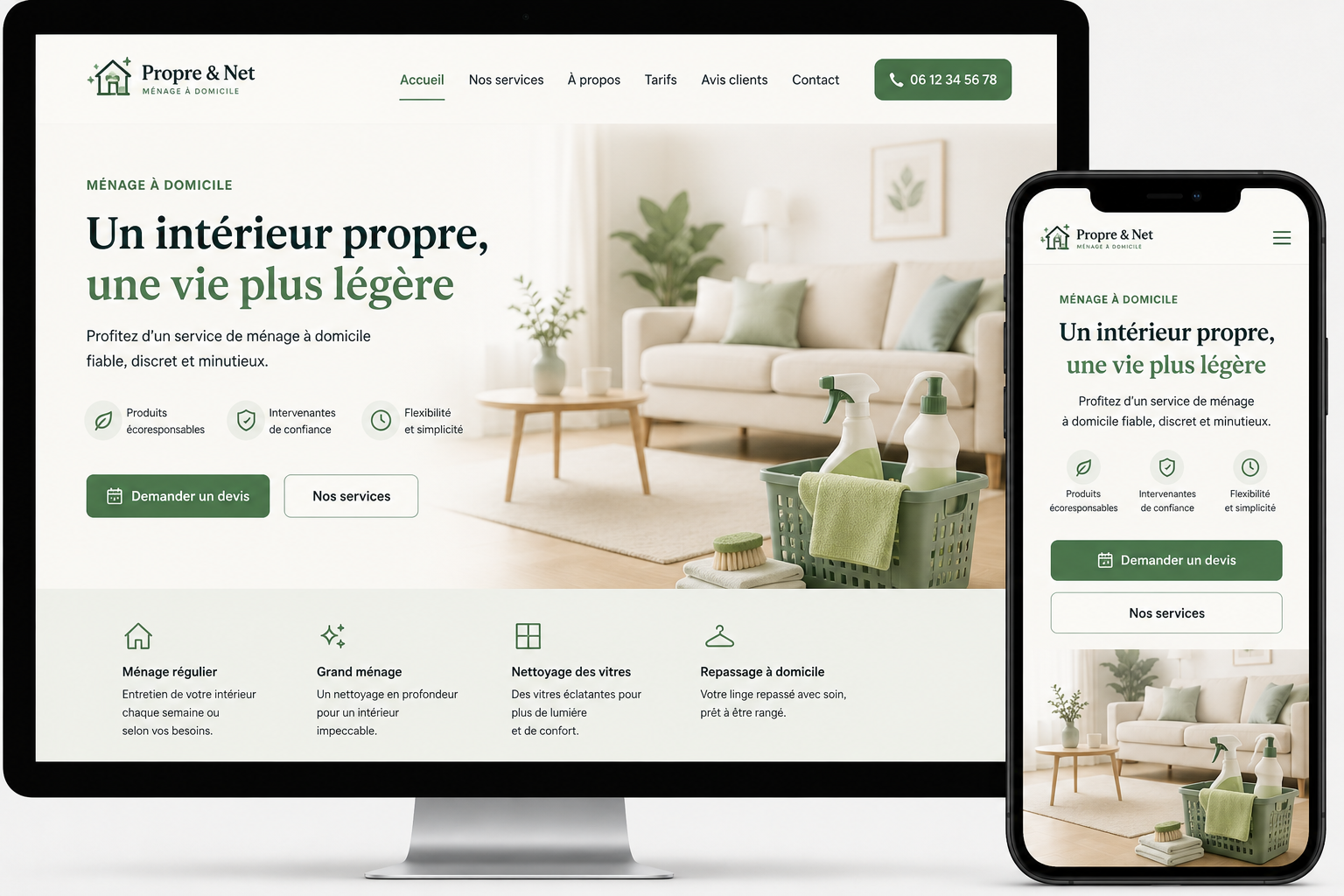 Création de site internet professionnel Queen Solutions